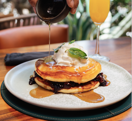 Panqueques de Blueberries