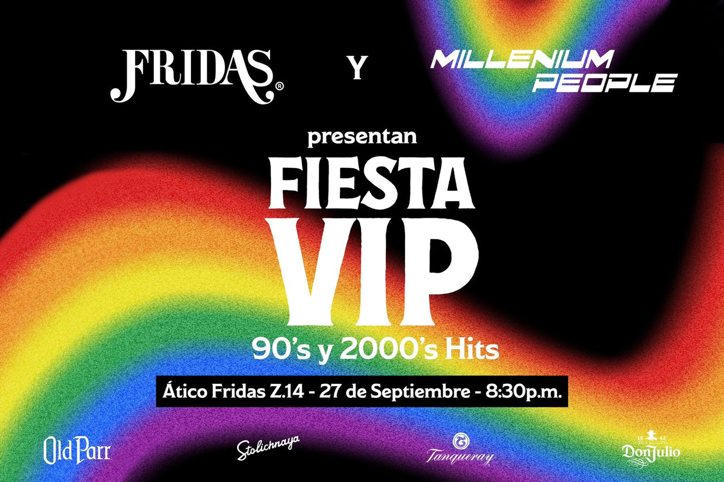 Fridas VIP - 90s & 2,000s 27 Septiembre 2024