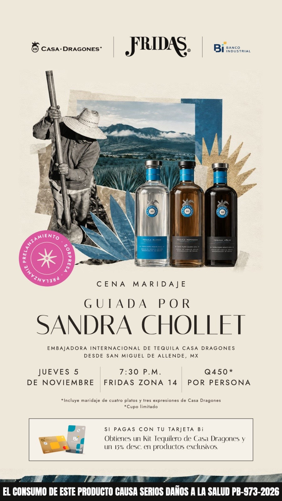 Cena Maridaje - Octubre 2026