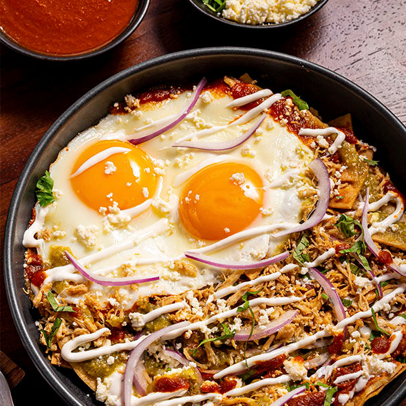 ¡Los chilaquiles!