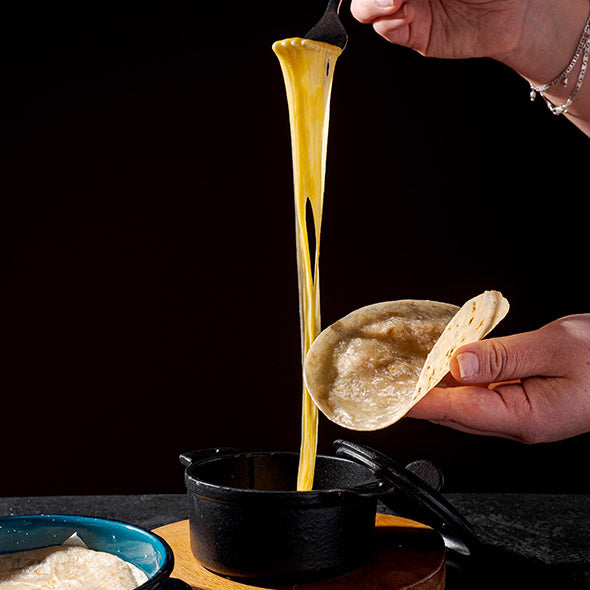 Queso fundido solo