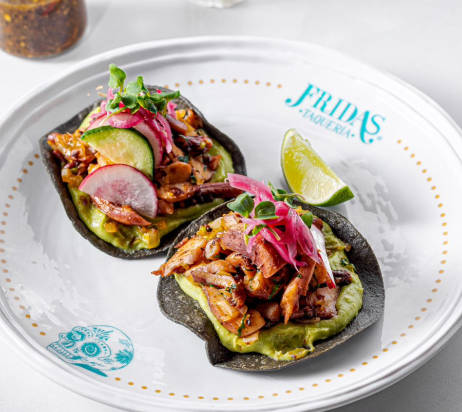Tostadas de Pulpo (2) 🌶