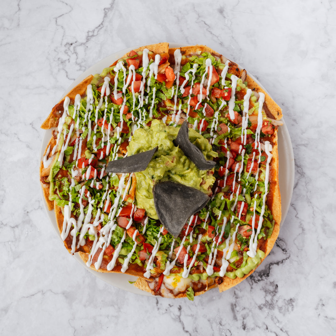 Nachos vegetarianos