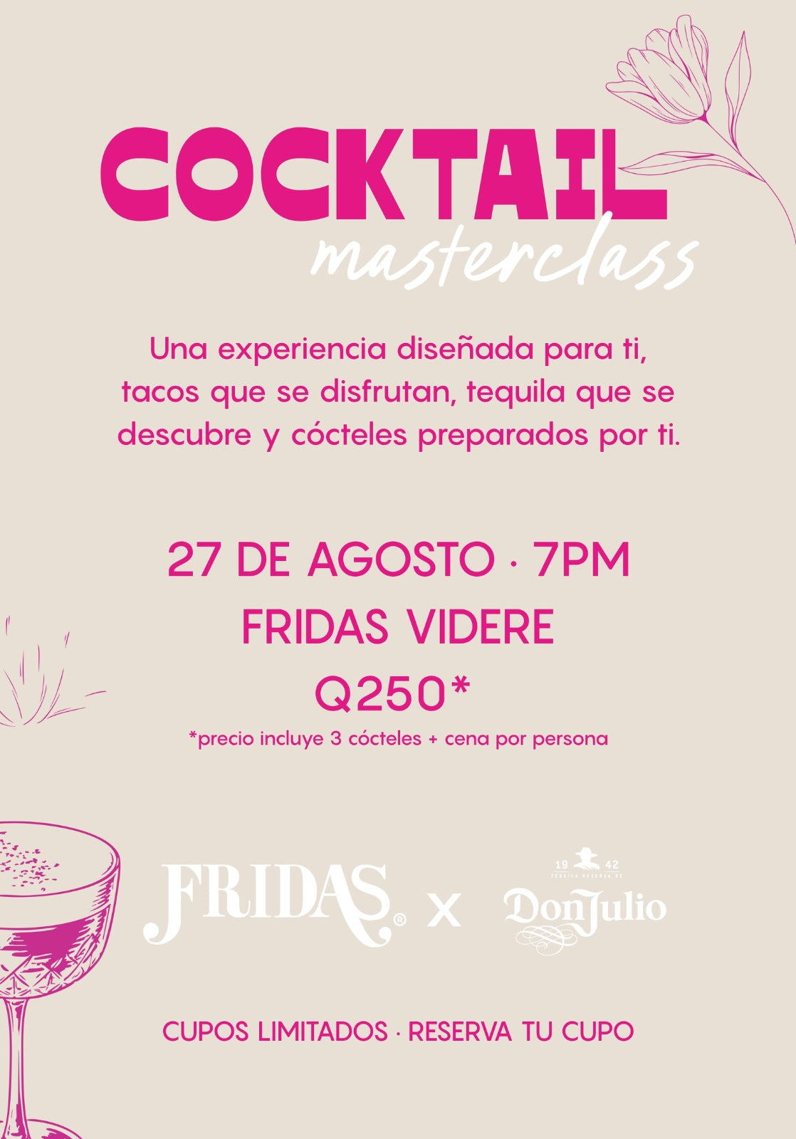Masterclass Don Julio - Agosto 2026