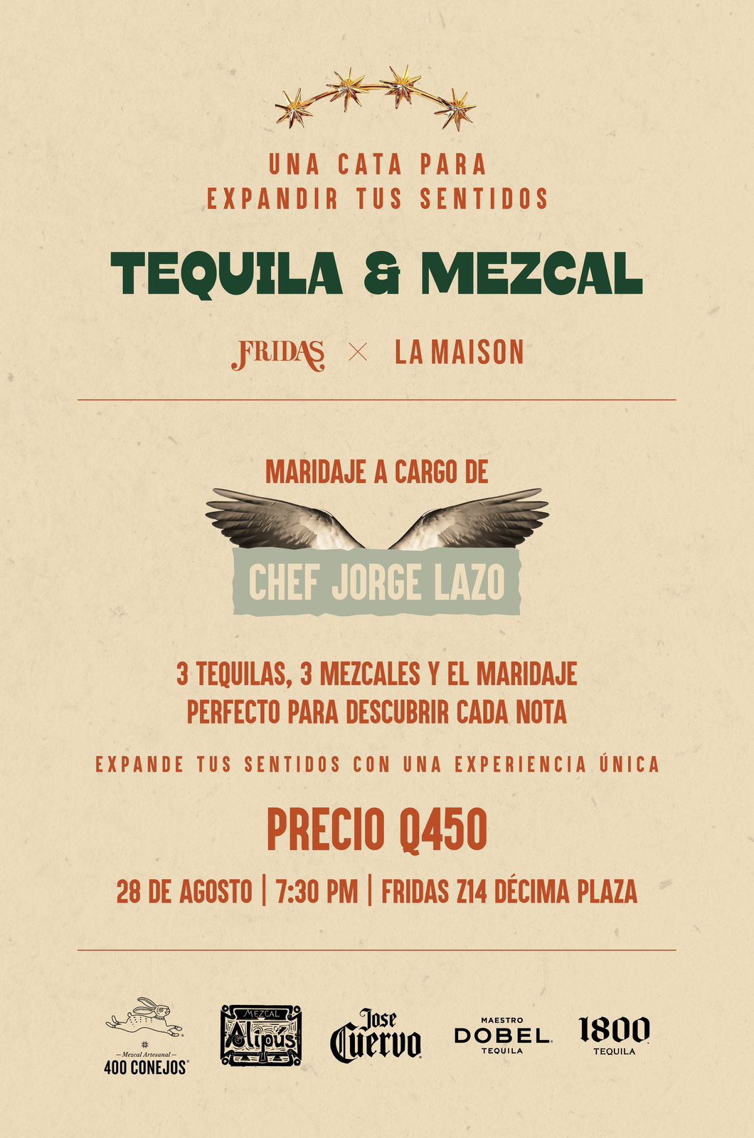Cata Tequila vs Mezcal - 28 Agosto 2025